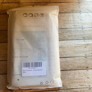 Gel cell phone case for I phone.